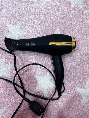 HOT TOOLS Black & Gold Professional Hair Dryer